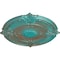 Ekena Millwork Attica Acanthus Leaf Medallion (Canopies up to 3 1/4"), 30 1/8"OD x 1 1/2"P, Copper Green Patina CM30ATCGS - alternate 3